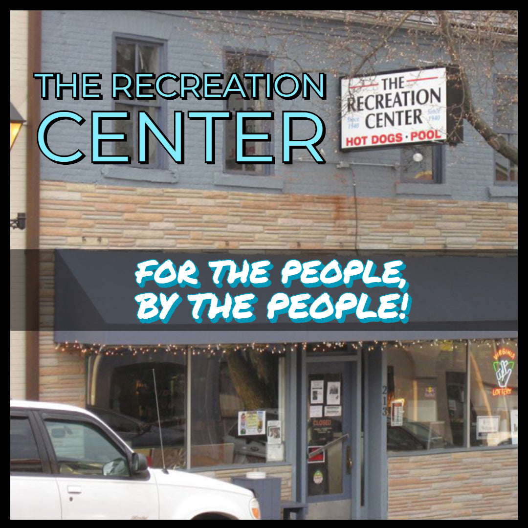 🎸 🌭 THE RECREATION CENTER FXBG - "BY THE PEOPLE, FOR THE PEOPLE" 🌭 🎸