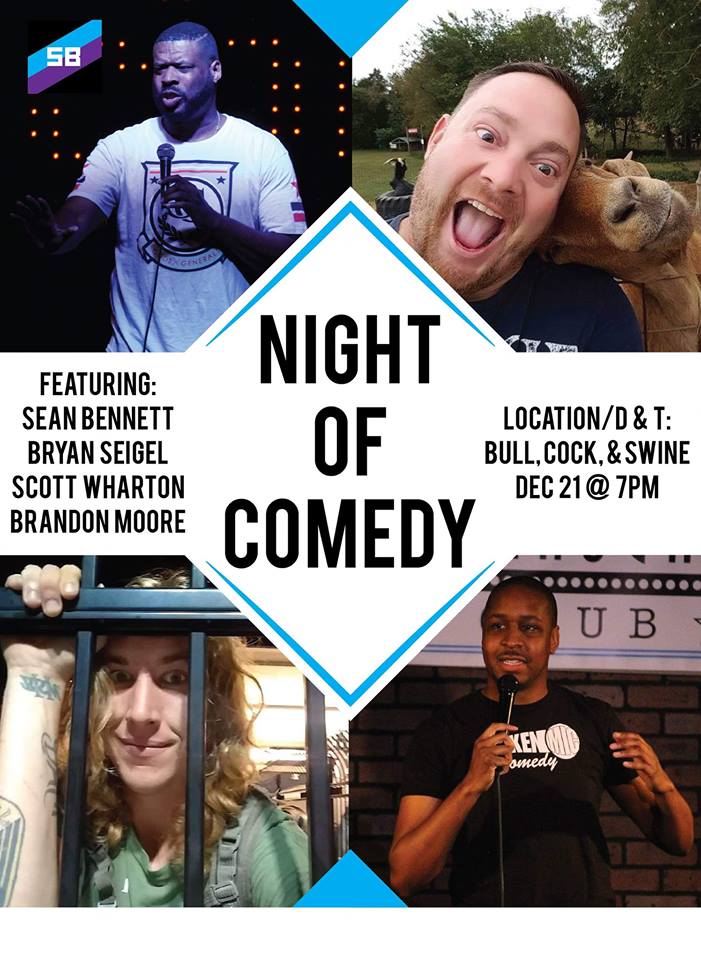 VIRGINIA: NIGHT OF COMEDY EVENT- Fredericksburg Virginia