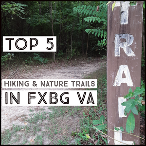 🌳 TOP 5 HIKING & NATURE TRAILS IN FREDERICKSBURG VIRGINIA 🌳