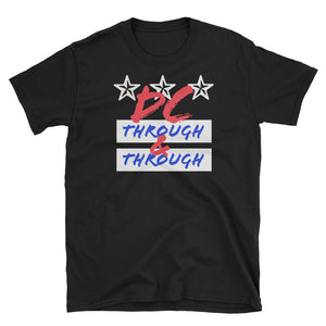 🏛 HOODIE GOODIES GEAR- "DC THROUGH & THROUGH" Adult T-Shirt 🏛